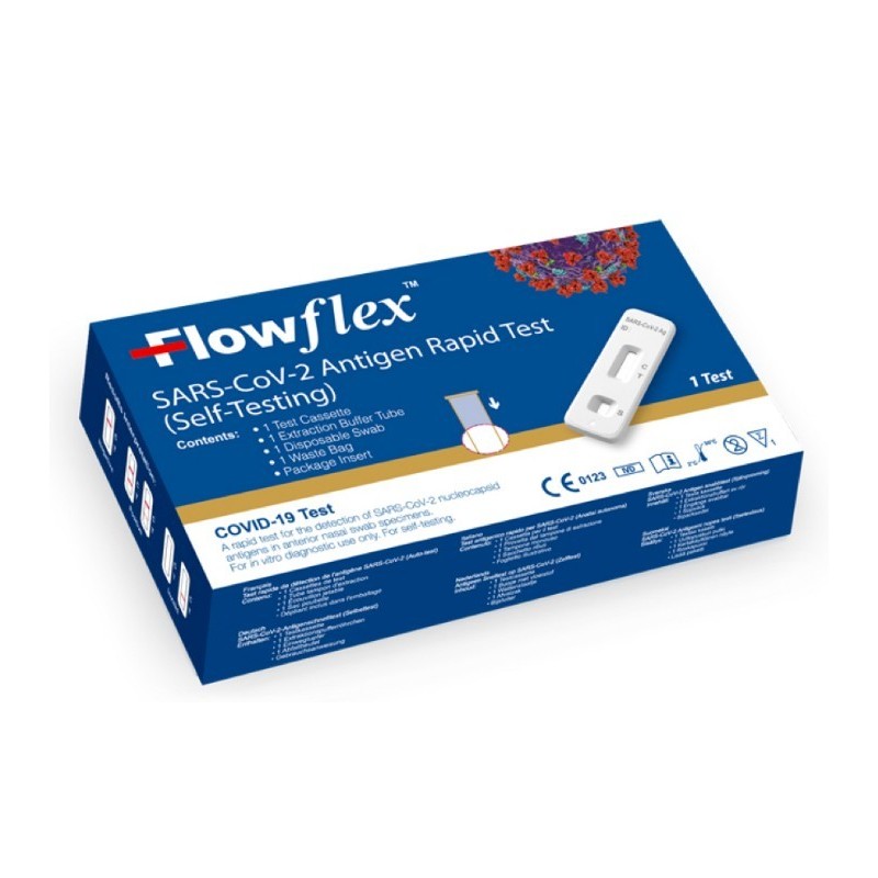 Dpi Medical Solution Test Antigenico Rapido Covid-19 Flowflex Autodiagnostico Determinazione Qualitativa Antigeni Sars-cov-2 In 