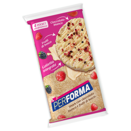 Nutrition & Sante' Italia Performa Gallette Frutti Di Bosco 132 G