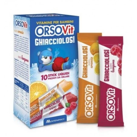 Montefarmaco Otc Orsovit Ghiacciolosi 10 Stick Da 25 Ml