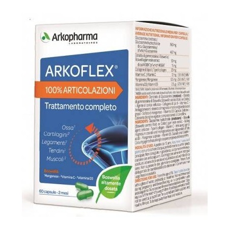 Arkofarm Arkoflex 100% Articolazioni 60 Capsule