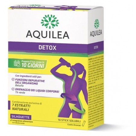 Uriach Italy Aquilea Detox 10 Stick Da 15 Ml