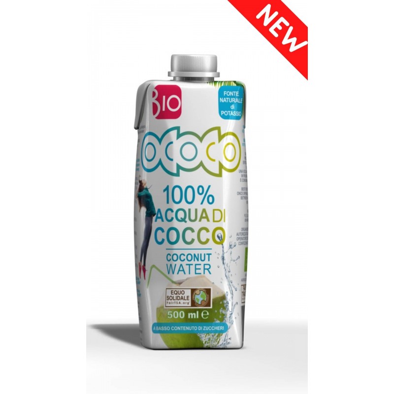 Biotobio Ococo Acqua Di Cocco 500 Ml