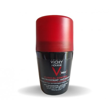 Vichy Homme Deodorante Clinical Control 96h Roll 50 Ml