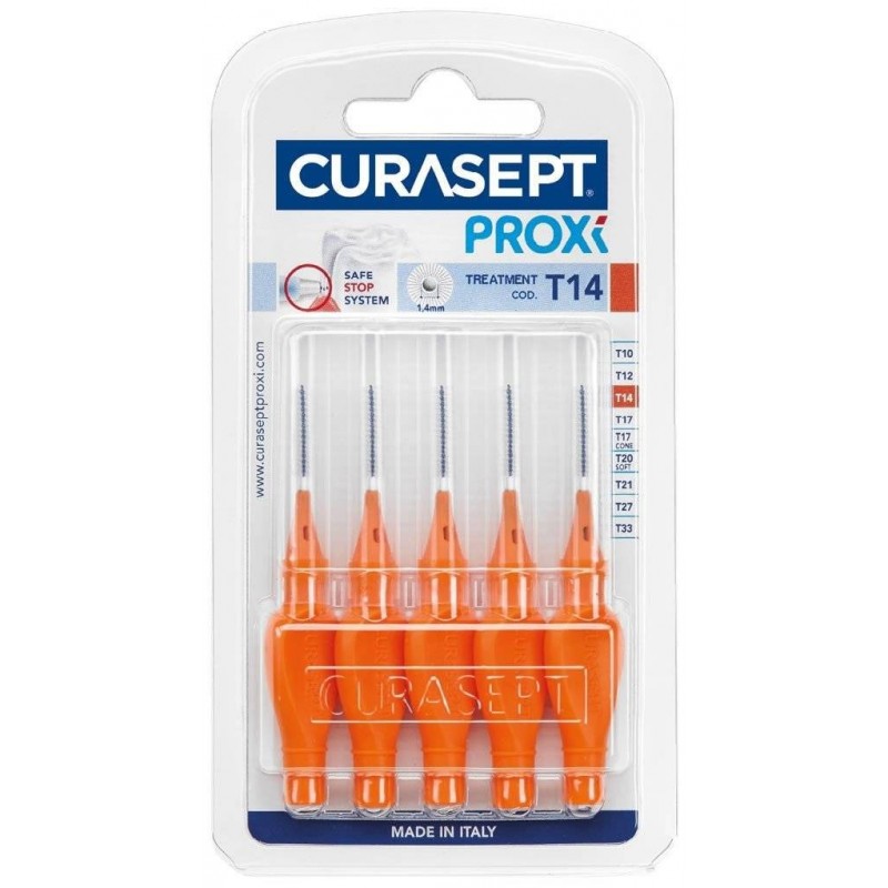 Curasept Proxi T14 Arancio/orange 6 Pezzi