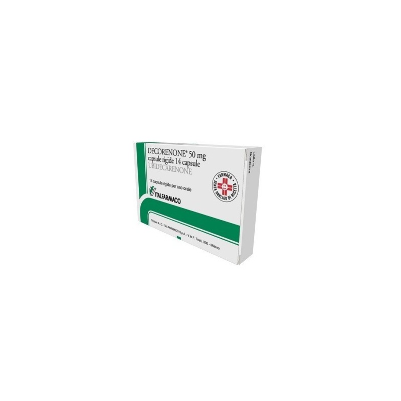 Italfarmaco Decorenone 50 Mg Capsule Rigide Ubidecarenone