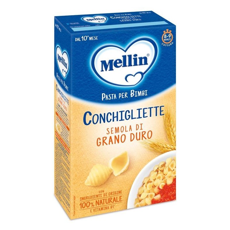 Danone Nutricia Soc. Ben. Mellin Conchigliette 100% Grano Duro 280 G