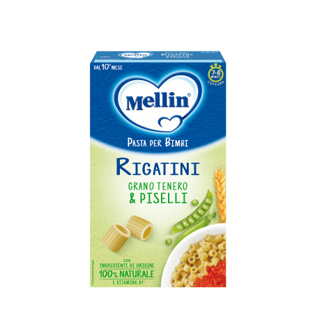 Danone Nutricia Soc. Ben. Mellin Rigatini Con Piselli 280 G