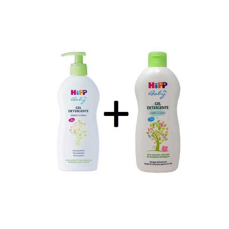 Hipp Italia Hipp Special Pack Gel Detergente Corpo&capelli 2 Pezzi Da 400 Ml