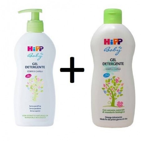 Hipp Italia Hipp Special Pack Gel Detergente Corpo&capelli 2 Pezzi Da 400 Ml