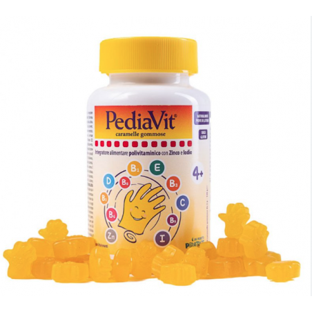 Pediatrica Pediavit Caramelle Gommose 60 Pezzi Da 2 G