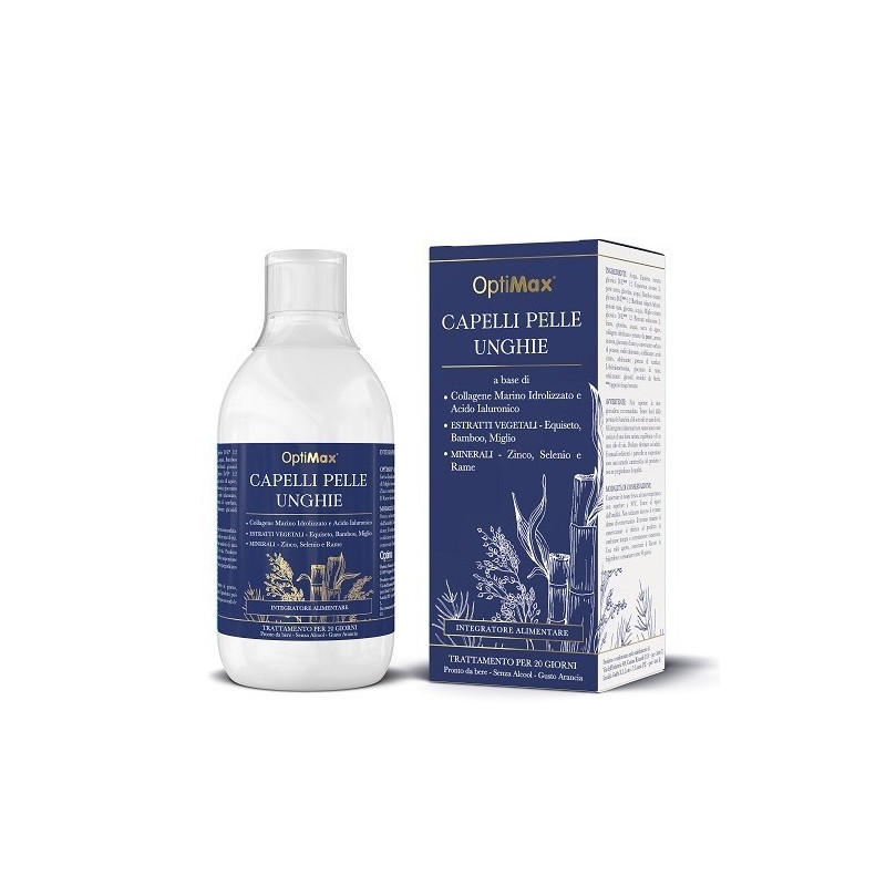 Optima Naturals Optimax Capelli Pelle Unghie 500 Ml