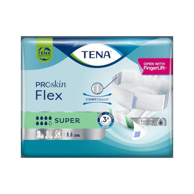 Essity Italy Pannolone Per Incontinenza Tena Flex Super Extralarge 30 Pezzi