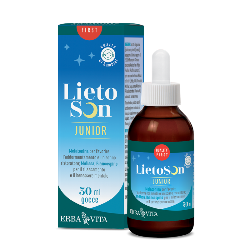 Erba Vita Lietoson Junior Gocce 50 Ml