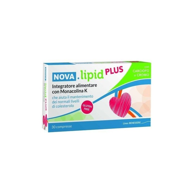 Nova Argentia Ind. Farm Nova Lipid Plus 30 Compresse