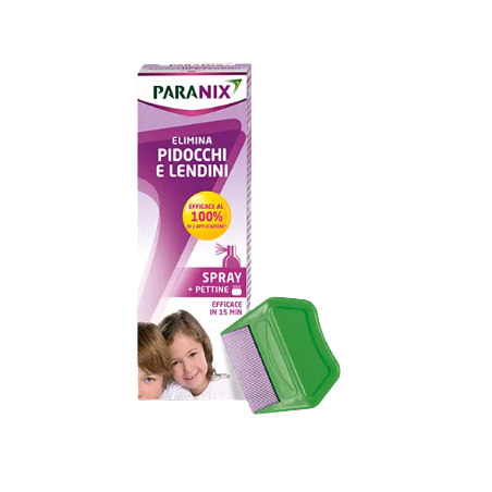 Perrigo Italia Paranix Spray Trattamento Antipediculosi 100 Ml + Pettine Regolamento Mdr