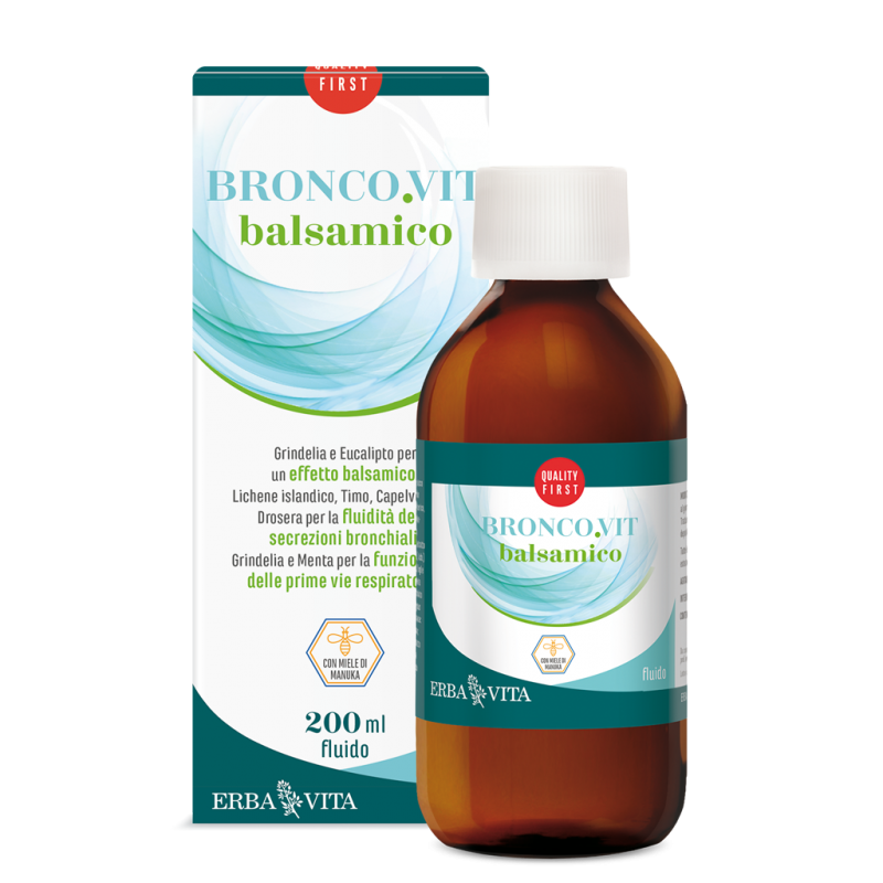 Erba Vita Group Broncovit Fluido Balsamico 200 Ml