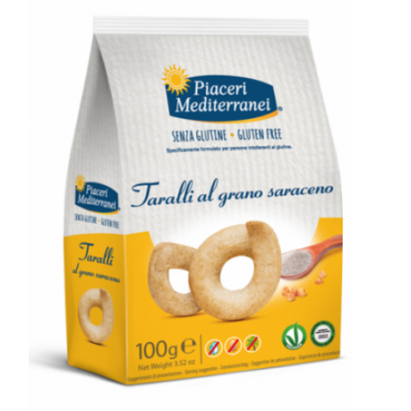 Eurospital Piaceri Mediterranei Taralli Al Grano Saraceno 100 G