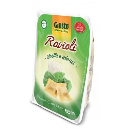 Farmafood Giusto Senza Glutine Ravioli Ricotta E Spinaci 250 G