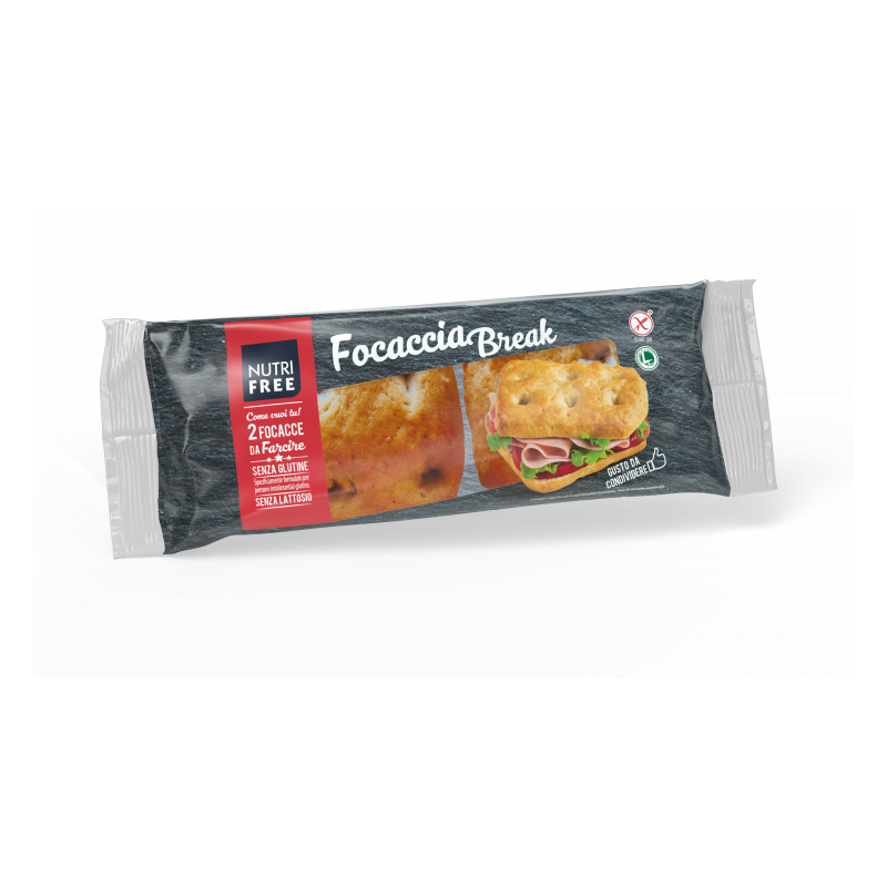 Nt Food Nutrifree Focaccia Break 2 Pezzi Da 85 G