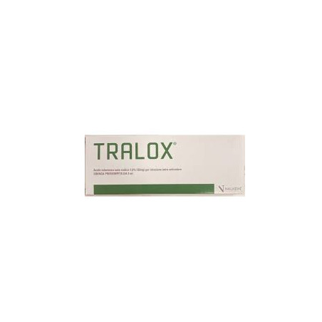 Nalkein Pharma Tralox 2% Siringa Preriempita Acido Ialuronico 2 Ml