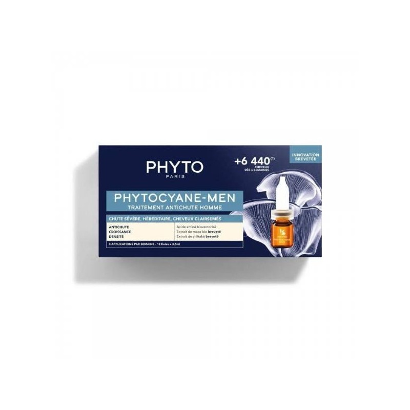 Phytocyane Fiale Uomo Caduta Severa 12 Fiale Da 5 Ml