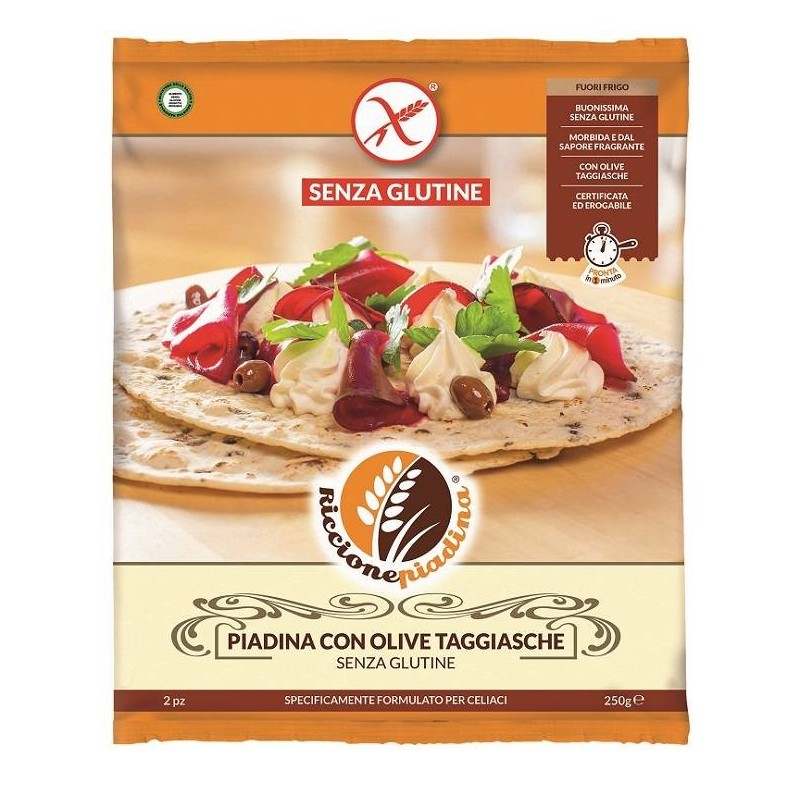 Riccione Piadina Con Olive Taggiasche 250 G