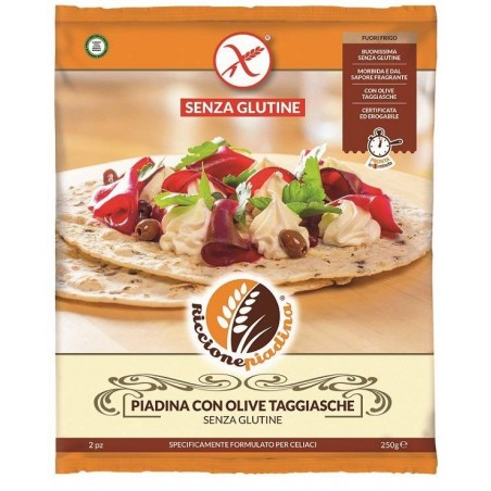 Riccione Piadina Con Olive Taggiasche 250 G