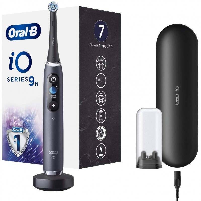 Procter & Gamble Oral-b Io 9 Black Spazzolino Elettrico + 2 Refill