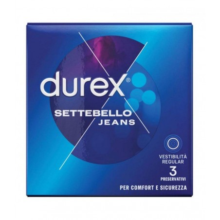 Reckitt Benckiser H. Profilattico Durex Settebello Jeans 3 Pezzi