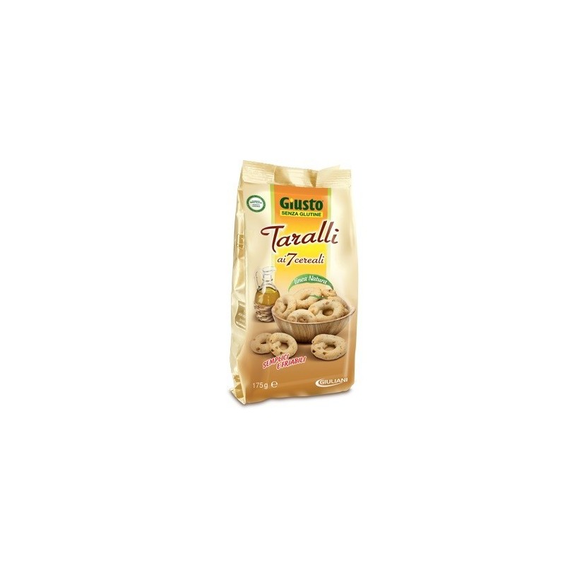 Farmafood Giusto Senza Glutine Taralli 7 Cereali 175 G