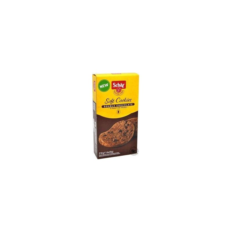 Dr. Schar Schar Soft Cookie Double Chocolate 210 G