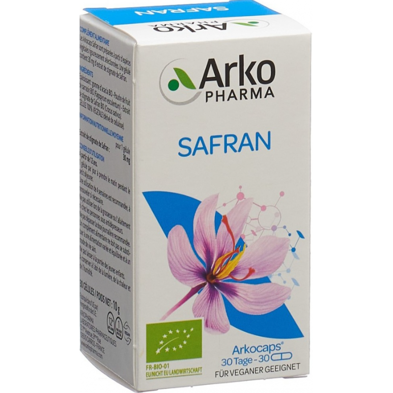 Arkofarm Arko Capsule Zafferano Bio 30 Capsule