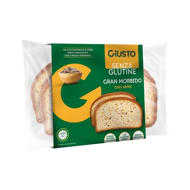 Farmafood Giusto Senza Glutine Gran Morbido Semi 300 G