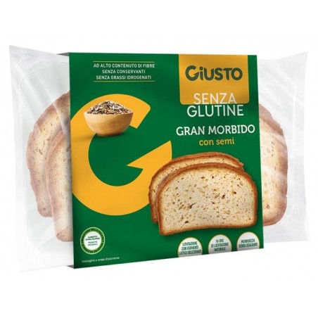 Farmafood Giusto Senza Glutine Gran Morbido Semi 300 G