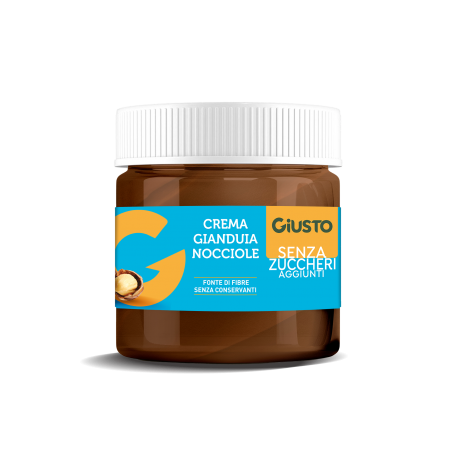 Farmafood Giusto Senza Zucchero Crema Gianduia Nocciole 200 G