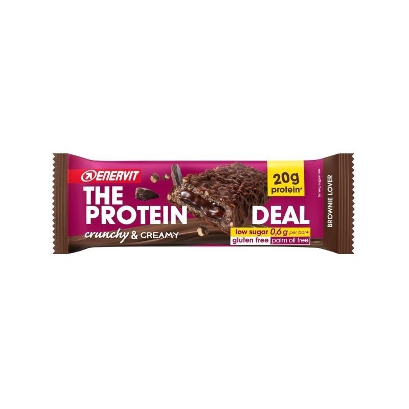 Enervit The Protein Deal Brownie Lover Barretta 55 G