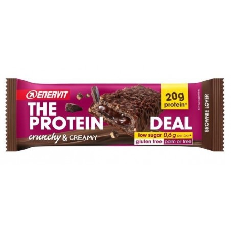 Enervit The Protein Deal Brownie Lover Barretta 55 G