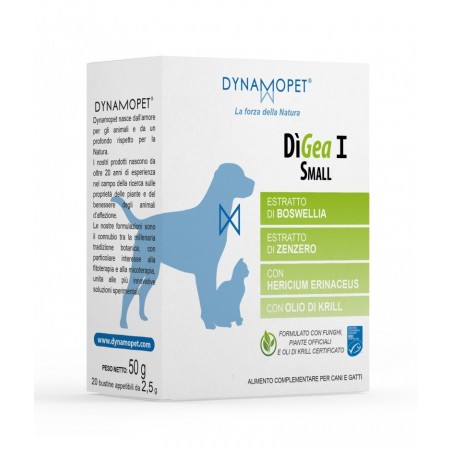 Dynamopet Digea I Small 20 Bustine Da 2,5 G