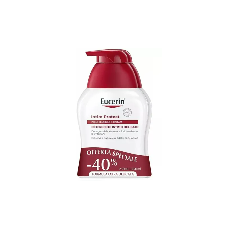 Beiersdorf Eucerin Bipacco Ph5 Detergente Intimo 250 Ml + 250 Ml