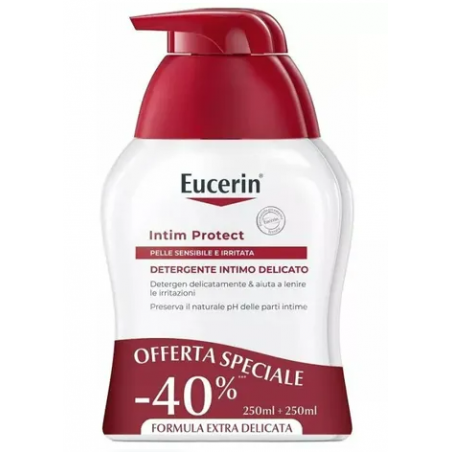 Beiersdorf Eucerin Bipacco Ph5 Detergente Intimo 250 Ml + 250 Ml