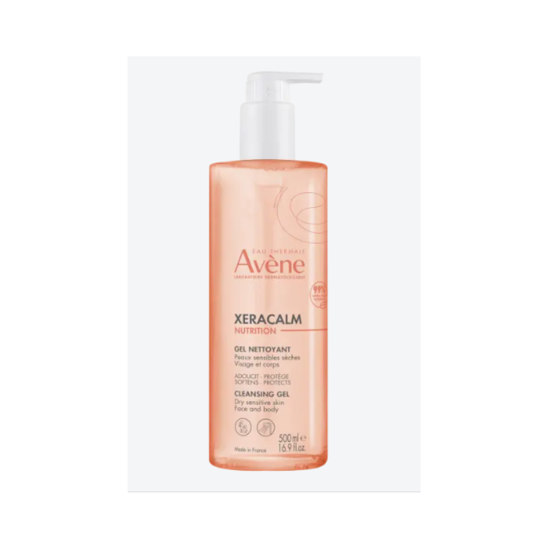 Avene Xeracalm Nutrition Gel Detergente 500 Ml