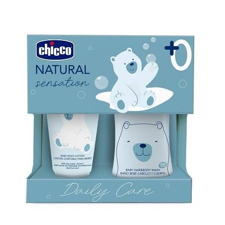 Chicco Natural Sensation Set Bagnoshampo Crema