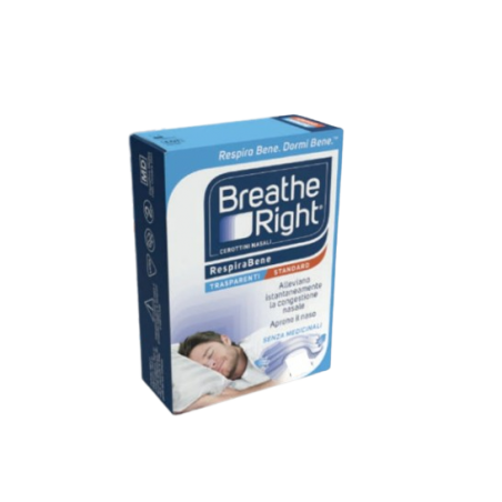 E. F. A. S. Cerotti Nasali Breathe Right Trasparenti 10 Pezzi