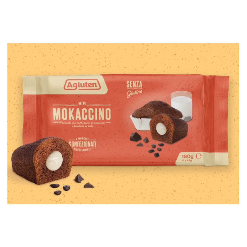 Nove Alpi Agluten Mini Mokaccino 4 X 45 G