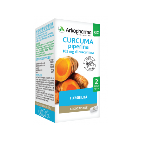 Arkofarm Arko Capsule Curcuma + Piperina 40 Capsule