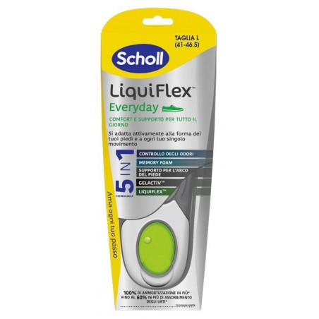 Scholl's Wellness Company Scholl Liquiflex Everyday Taglia Large