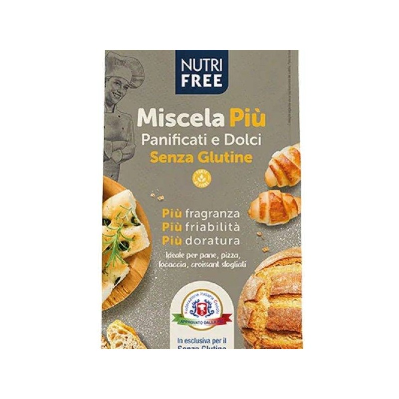 Nt Food Nutrifree Miscela Piu' Panificati E Dolci 1 Kg