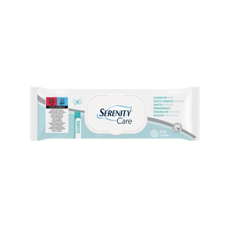 Serenity Salviette Detergenti 63 Pezzi