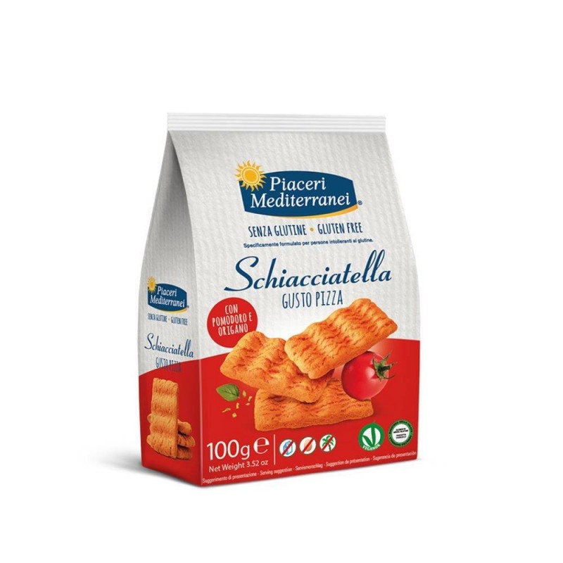 Eurospital Piaceri Mediterranei Schiacciatella Pizza 100 G