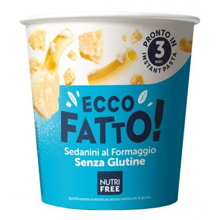 Nt Food Nutrifree Ecco Fatto Sedanini Al Formaggio 70 G